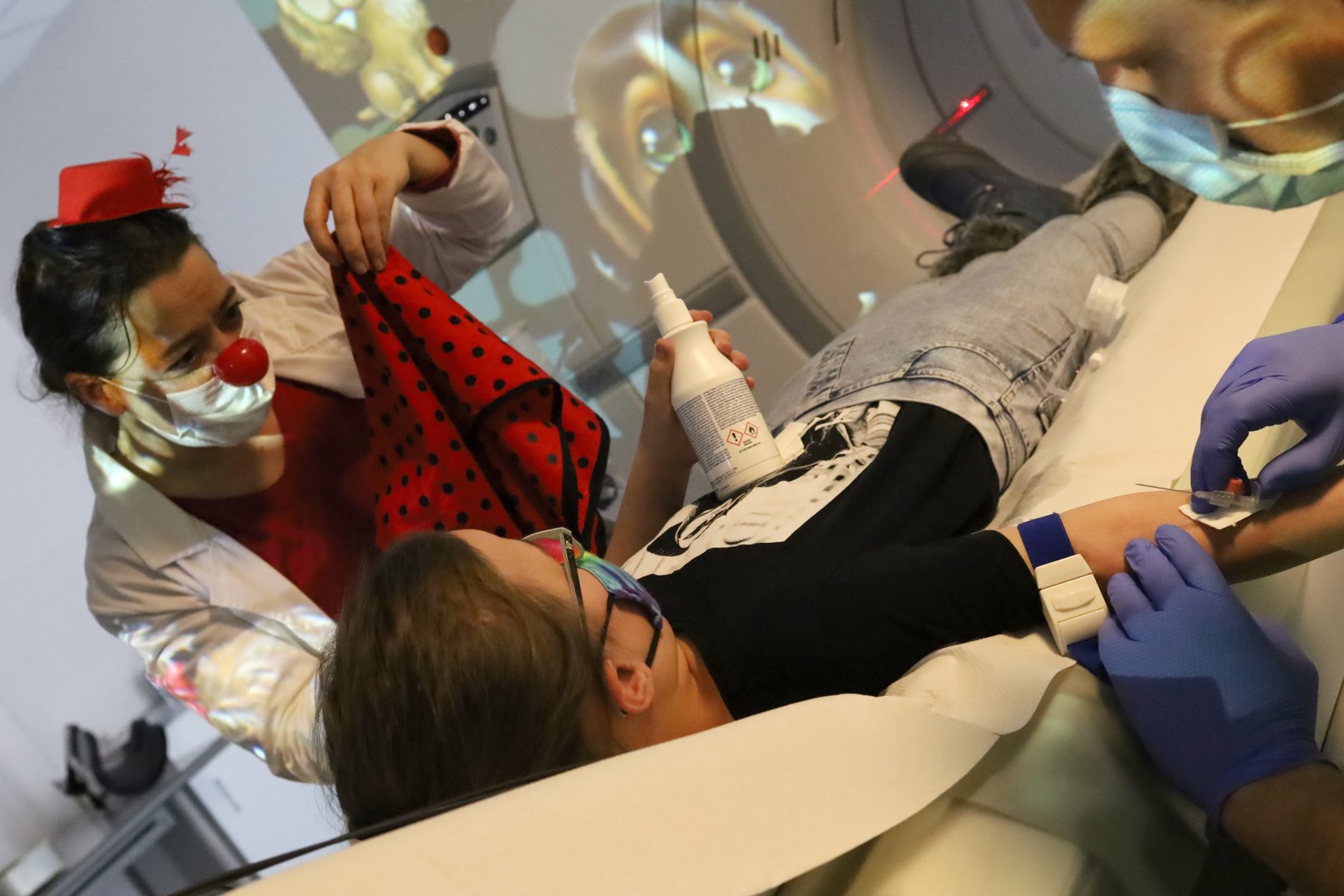 Bohóc Doktor a CT-ben